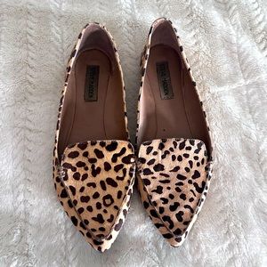 Steve Madden Leopard Loafers - 9